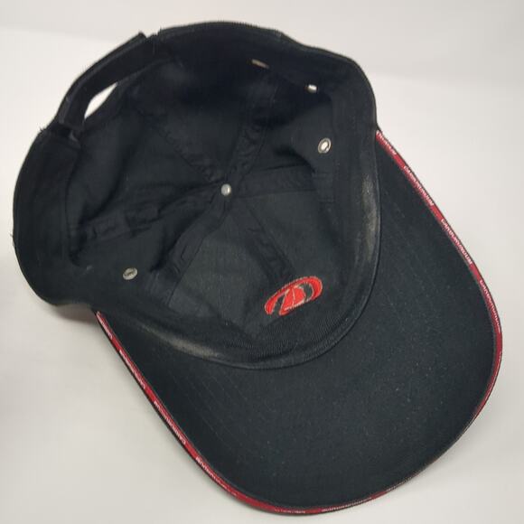 Carborundum Strapback Baseball Cap Black One Size Adjustable Embroidered - Picture 7 of 9